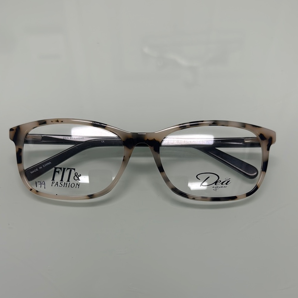 Modern Tortoise Rectangular Glasses - image 1